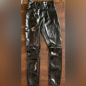 SPANX Faux Patent Leather Leggings